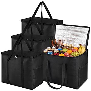 2-Pack 30L Dntorx Collapsible Insulated Reusable Grocery Bags $8.99 + Free Shipping w/ Prime or on $35+