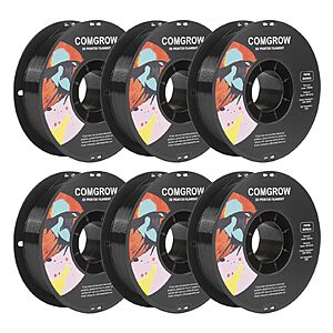 Comgrow PETG 3D Printer Filament 1.75mm $47.49