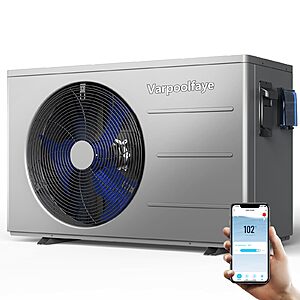 Varpoolfaye 30,000 BTU Electric Above Ground Pool Heater for 8,000 Gallon $879.99