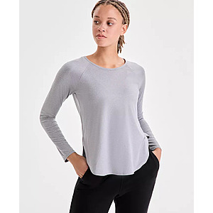 ID Ideology Women's Performance Long-Sleeve Workout Top w/ UPF 30+ (Storm Grey) $4.36 + Free Delivery to Macy's Store or Free Shipping on $39+