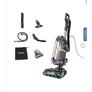 Shark POWERDETECT Complete Performance Upright Vacuum with Powered Lift-Away $319.99 + $4.99 Shipping Costco.com