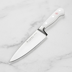Wusthof Classic Chefs Knife, 6 inch, White $80