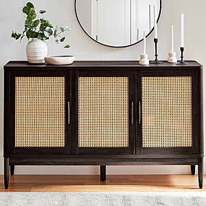 Select Locations: Better Homes & Gardens Springwood Caning Sideboard (Charcoal Finish) $138 + Free Shipping
