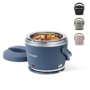$29.99: Crock-Pot 20oz Portable Electric Food Warmer, Personal Lunch Box (Faded Blue)