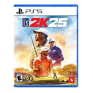 PGA Tour 2K25 (PS5, Physcal) $10.00 + Free Shipping w/ Prime or on $35+