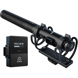 Atomos StudioSonic Wired/Wireless Supercardioid Shotgun Condenser Microphone $169