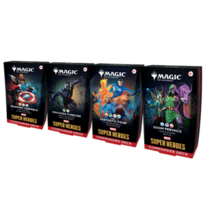 Magic: The Gathering Marvel Super Heroes - Commander Decks (Set of Four) $199.95