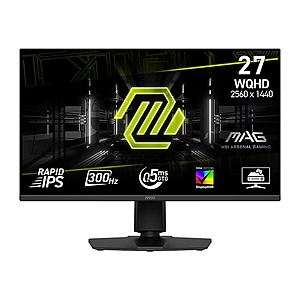 [Refurb] 27" MSI MAG 1440p 300Hz Rapid IPS Gaming Monitor $139.99 + Free Shipping
