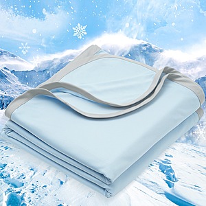 PHF Double-Sided Cooling Blanket (Ice Blue & Charcoal Grey) from $11.49 + Free Shipping w/ Prime or orders $35+