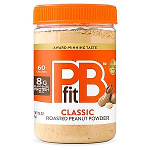 [SnS, AC] $5.34* | 15-Oz PBfit Peanut Butter Powder (Classic) at Amazon