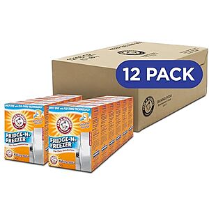 [SnS, AC] $7.91* | 12-Pk 14-Oz ARM & HAMMER Fridge-n-Freezer Baking Soda at Amazon