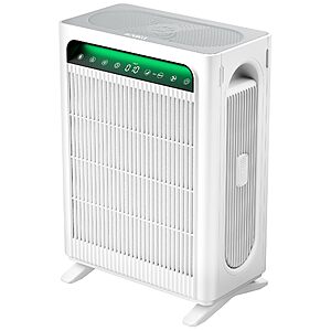 KNKA Air Purifiers for Home Bedroom Up to 1,695 Ft² in 1 Hr, APH4000, White $129.99