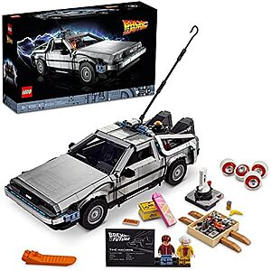 $159.99* | 1872-Pc LEGO Icons Back to The Future Time Machine Building Set at Amazon