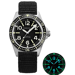 Phorcydes PH-4C (V2.0) NYLON LOOP w/PT5000 movement and super lume $139