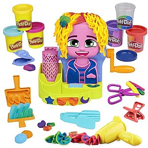 Play-Doh Hair Stylin' Salon Playset w/ 6 Cans $11.59 + Free Shipping w/ Prime or on $35+