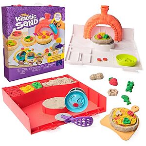 Kinetic Sand SquishPizza Playset w/ 1lb Sand & 5 Tools $9.44 + Free Shipping w/ Prime or on $35+