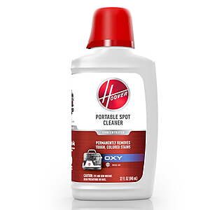 32-Ounce Hoover Oxy Portable Spot Cleaner Solution (Fresh Air) $7.44 + Free Shipping w/ Prime or on $35+