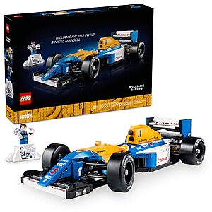 799-Piece LEGO Icons Williams Racing FW14B & Nigel Mansell F1 Model Car Building Set $63.00 + Free Shipping