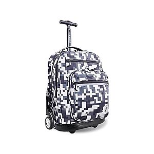 20" J World Sundance Laptop Rolling Backpack, Camo $24.99