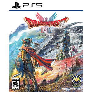 Dragon Quest I & II HD-2D Remake (PS5) $30 + Free Shipping w/ Walmart+ or on $35+