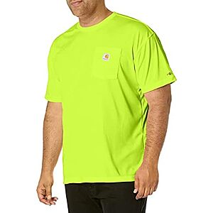 $17.49 | Carhartt Men's Force Relaxed Color Enhanced T-Shirt at Amazon