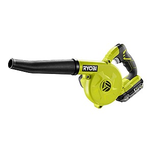 Ryobi ONE+ 18V Cordless Workshop Blower Kit with 2 Ah Battery and Charger $69.88