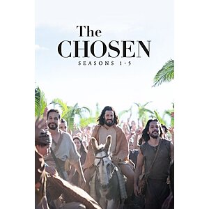 The Chosen Five Seasons Complete HDX at fandango $7.99