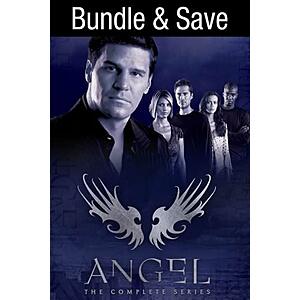 Angel Complete TV series HDX at Fandango  or Apple TV $19.99