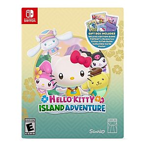 $29.83* | Hello Kitty Island Adventure Deluxe Edition Gift Box (Nintendo Switch) at Amazon