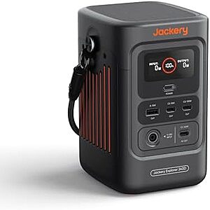 $129* | Jackery Explorer 240D 256Wh 200W DC USB Power Bank at Amazon