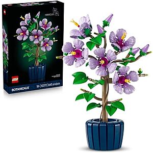 $55.95* | 660-Pc LEGO Botanicals Hibiscus Building Set at Amazon