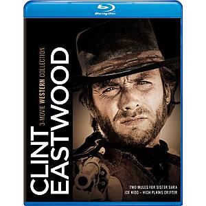 Clint Eastwood: 3-Movie Western Collection [Blu-ray] $10.99 Amazon,com