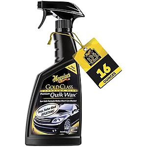 [AC] $13* | 2 × 16-Oz Meguiar's Gold Class Carnauba Quik Wax Spray ($6.50 each) at Amazon
