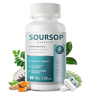 90-Count iMATCHME Soursop Graviola 11-in-1 Supplement Capsules $6.29 w/ S&S + Free Shipping w/ Prime or on $35+