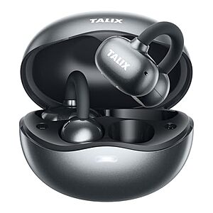 TALIX X6 Open Ear Clip-On Bluetooth 5.4 Earbuds w/ 26H Playtime (Various) $12.50 + Free Shipping w/ Prime or on $35+