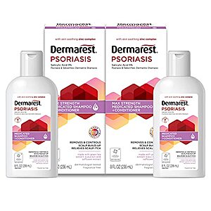 2-Pack 8-Ounce Dermarest Medicated Psoriasis Shampoo & Conditioner $7.41 w/ S&S + Free Shipping w/ Prime or on $35+