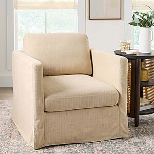 Better Homes & Gardens Waylen Swivel Accent Chair (Wheat or River Green) $144 + Free Shipping