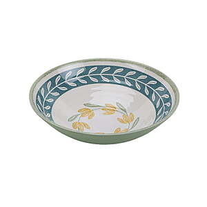 Better Homes & Gardens 4.9-Quart Round Bamboo Melamine Serving Bowl (Floral Green) $2.48 + Free Shipping w/ Walmart+ or on $35+