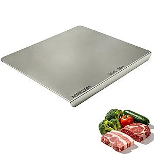 AORRZER 304 Stainless Steel Cutting Boards for Kitchen, 19.7" x 15.7" $22.7