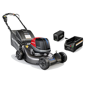 Honda HRN-BV 21 Inch 8 Ah Battery Powered Variable Speed Self Propelled Lawn Mower Kit $499