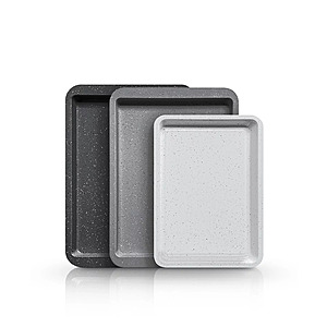 3-Piece Art & Cook Ceramic Nonstick Cookie Sheet Set (2 Colors) $14.99 + Free Store Pickup at Macy's or Free Shipping on $39+