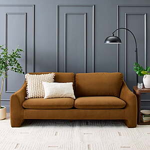 Better Homes & Gardens Emerson Sofa (Ochre Velvet) $450 + Free Shipping