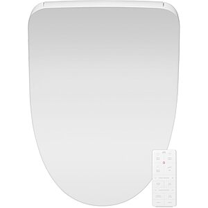 Bio Bidet BB1200 Elongated Smart Bidet Toilet Seat w/ Warm Water Wash & Dryer $200 + Free S&H
