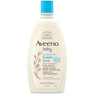 [SnS, AC] $2.38* | 19.2-Oz Aveeno Baby Sensitive Skin Bubble Bath Soap w/ Oat Extract at Amazon