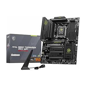 $109.99 | MSI MAG B850 TOMAHAWK MAX WIFI Motherboard at Woot!
