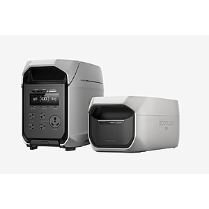 DELTA 3 Ultra Plus (3072Wh) + DELTA 3 Max Plus Smart Extra Battery $2089.05