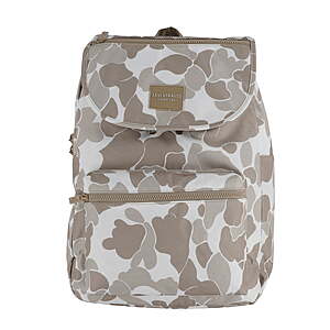 $18: Levi Strauss Signature 17" Men's Adult Camouflage Top Loader Backpack(20L), Fog/Chili Pepper at Walmart.com