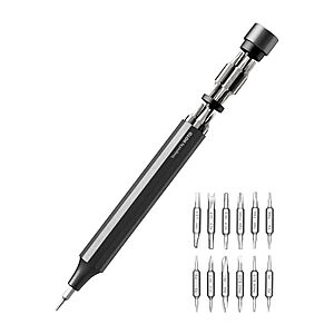 HOTO 24-In-1 Multi Bit Magnetic Mini Screwdriver (3 Colors) $10.99 + Free Shipping w/ Prime or on $35+