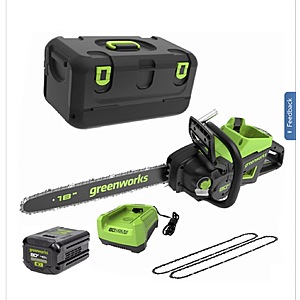 Greenworks 80V 18" 2.5Kw Chainsaw $299.99 Free Shipping Costco.com