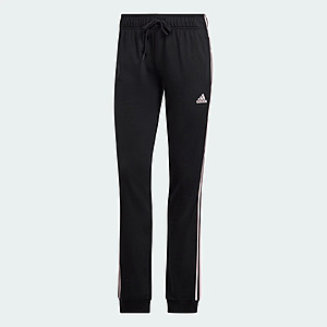 Adidas Women's Essentials Warm-Up Slim Tapered 3-Stripes Track Pants $8.80 + Free Shipping